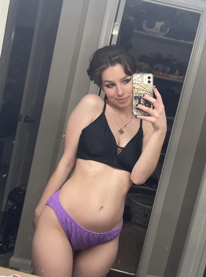 Thumbnail Mismatched Elegance: Feeling Cute in My Bikini! by ComfyGrimRose