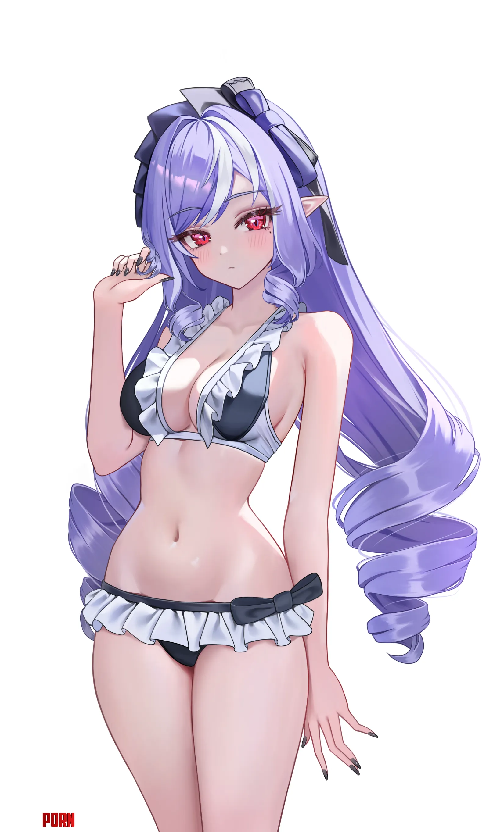 Vivian in frilled bikini (YuriDango / Glassdango_) by elegantloveglimmer