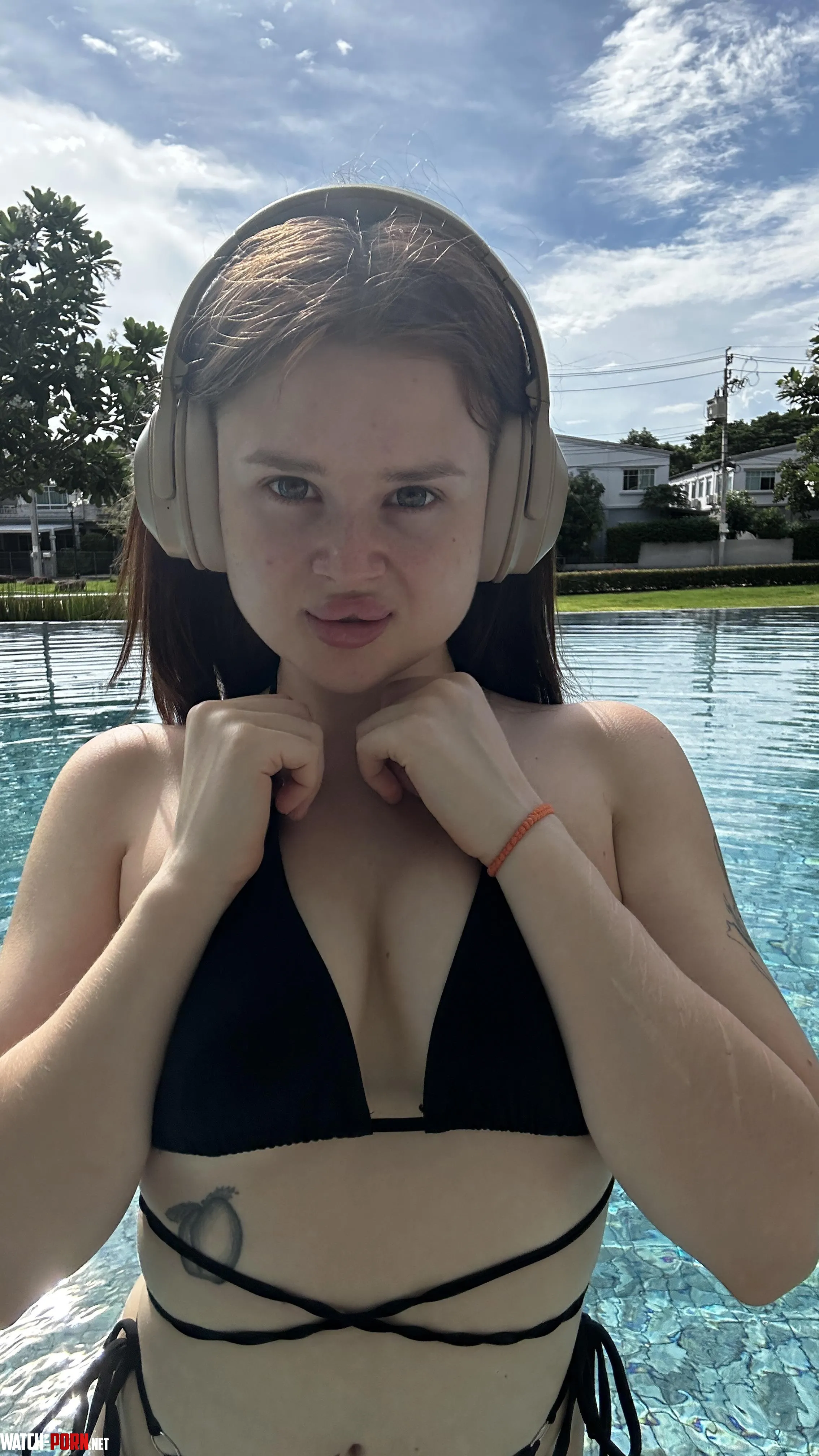 let's just swim together and listen to the same music.. by LittleJaSophia