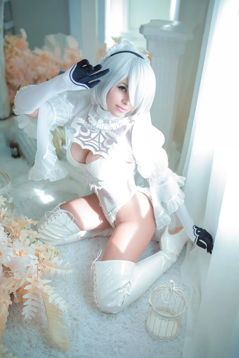 Thumbnail Mesmerizing 2B Nier Automata Cosplay by Yuna Kairi