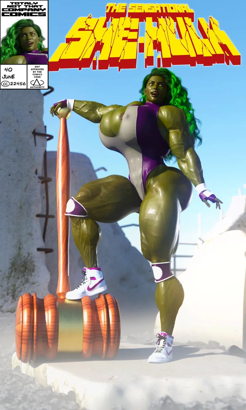 Thumbnail xLxOxBxAx Unveils Powerful Buff She-Hulk from Marvel