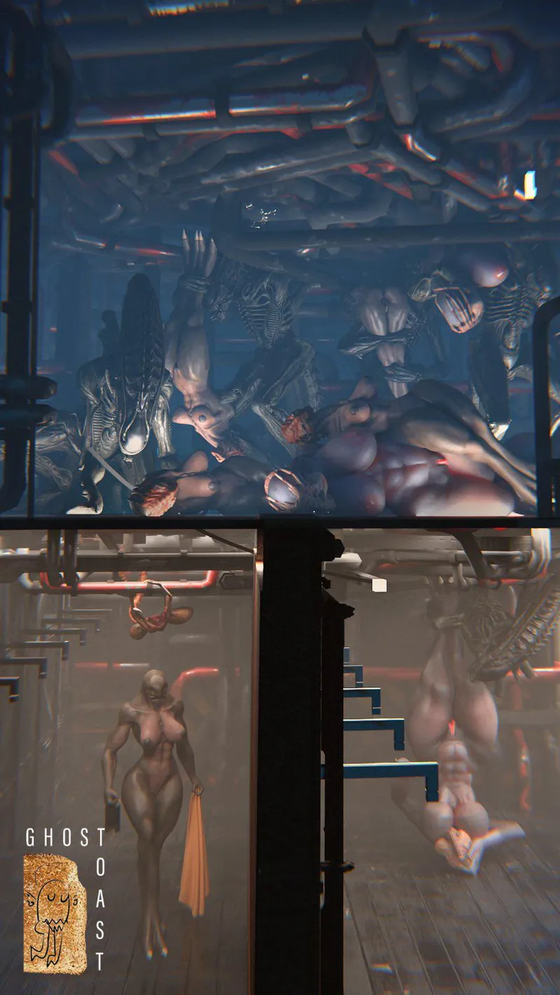 Thumbnail Interstellar Encounter: Alien vs Alien in a Captivating Art by Cultural_Car_4195