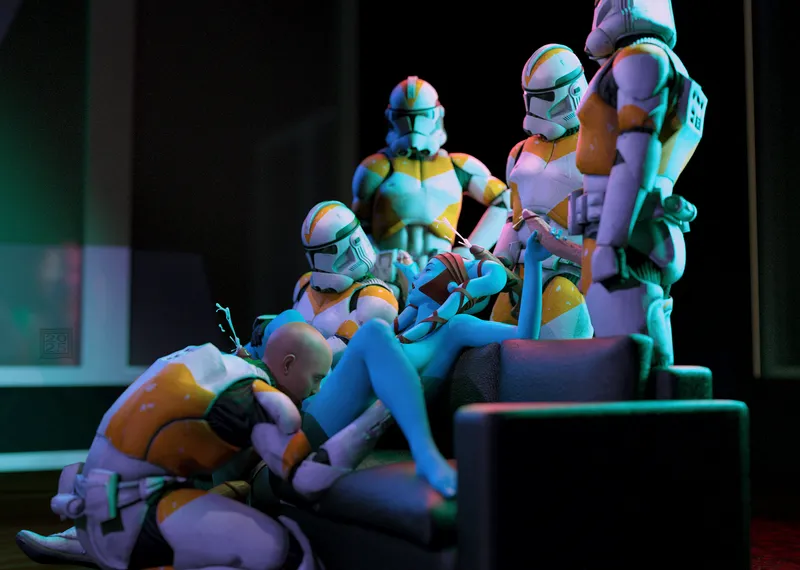 Thumbnail Aayla and the Troopers: A Star Wars Nsfw Adventure by spiceoflife_69