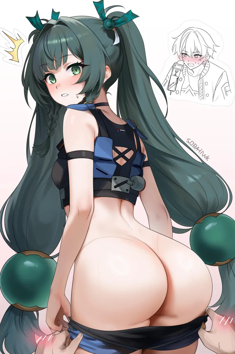 Thumbnail Qingyi's Daring Style - Pantyless Ecchi Aura