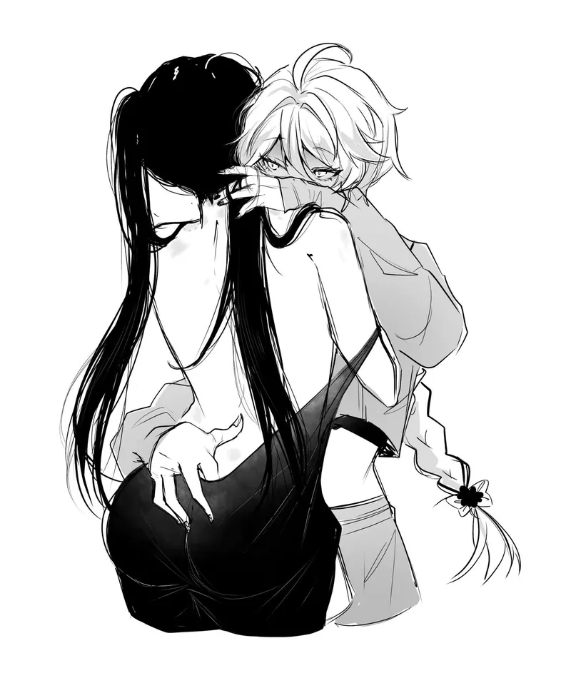 Thumbnail LF Mono Source: Genshin Impact Aether and Mona | Soarel25