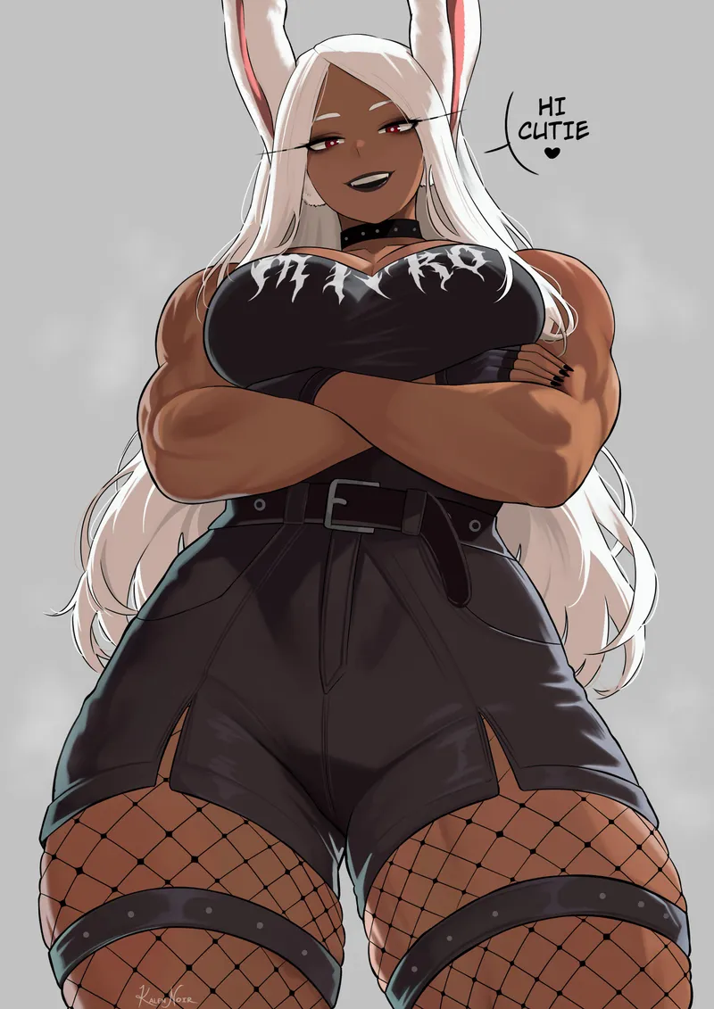 Thumbnail Dark Delight: NautyNautilus Reveals Goth Mirko | fitdrawngirls