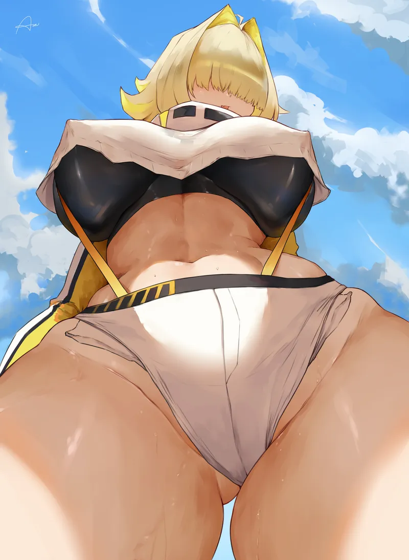 Thumbnail Elegg Beauty from Low Angle View | BigAnimeTiddies Perspective