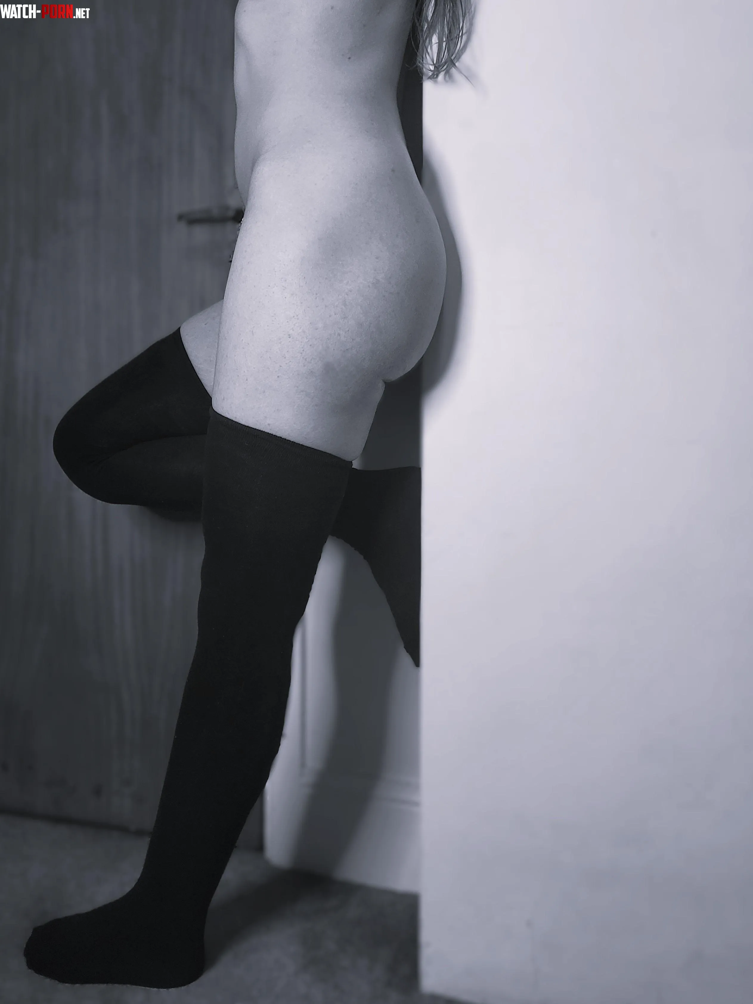 Sometimes only thigh highs are needed 😉 by StarlightRein