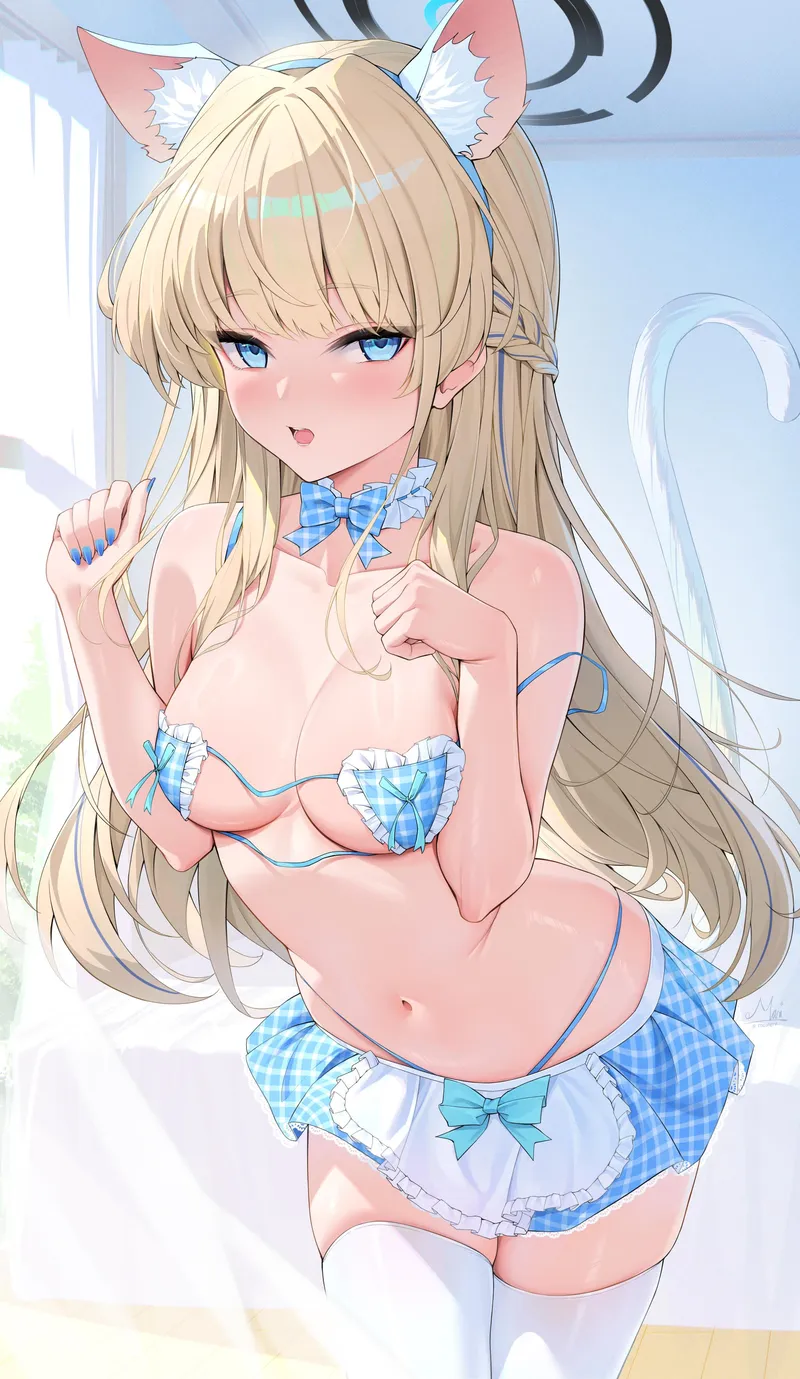 Thumbnail Explore Neko Toki's Intriguing Character from Blue Archive by xSaviour_N