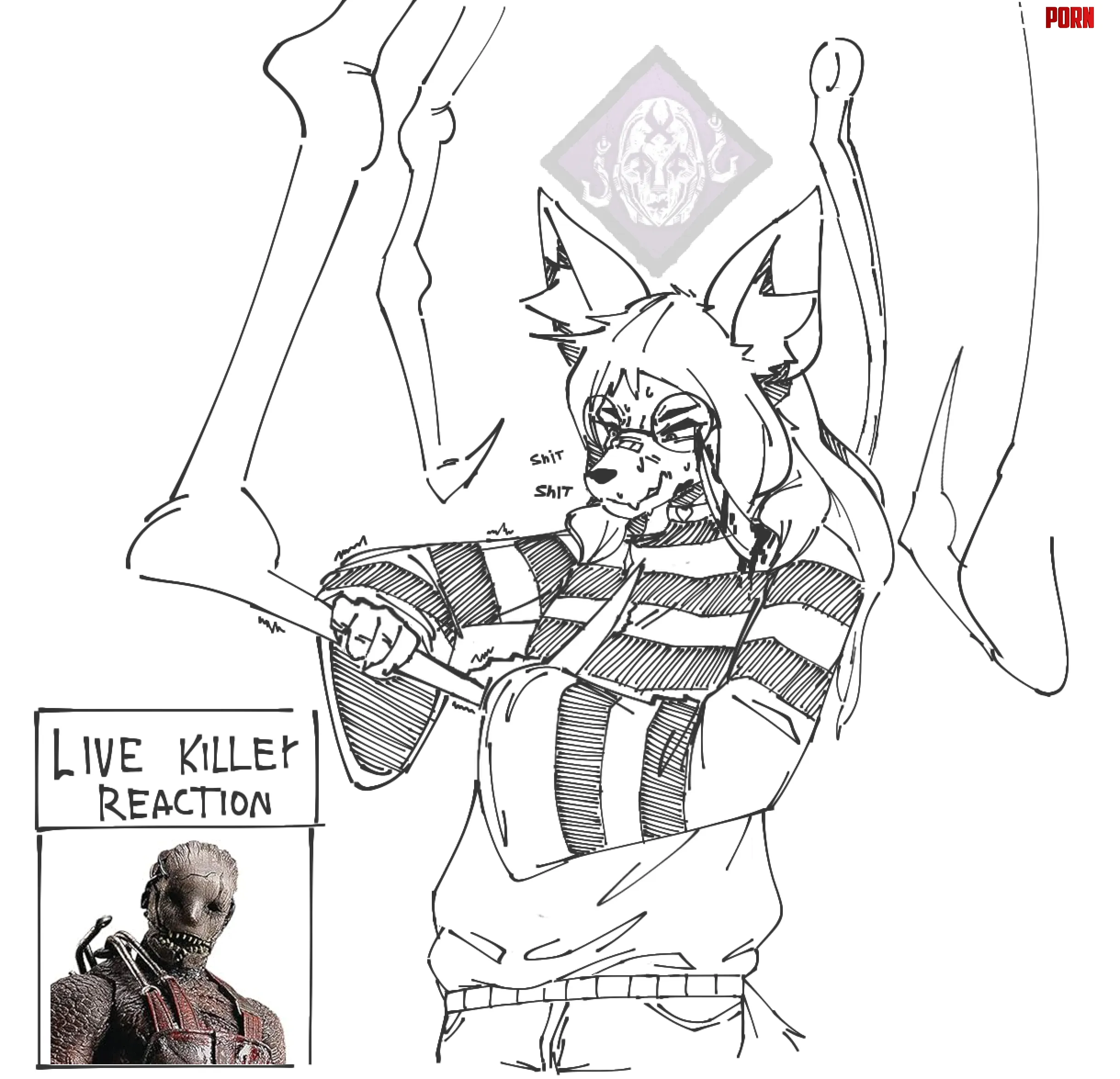 Dbd art piece I commed (@popcatpixel) by datgwen