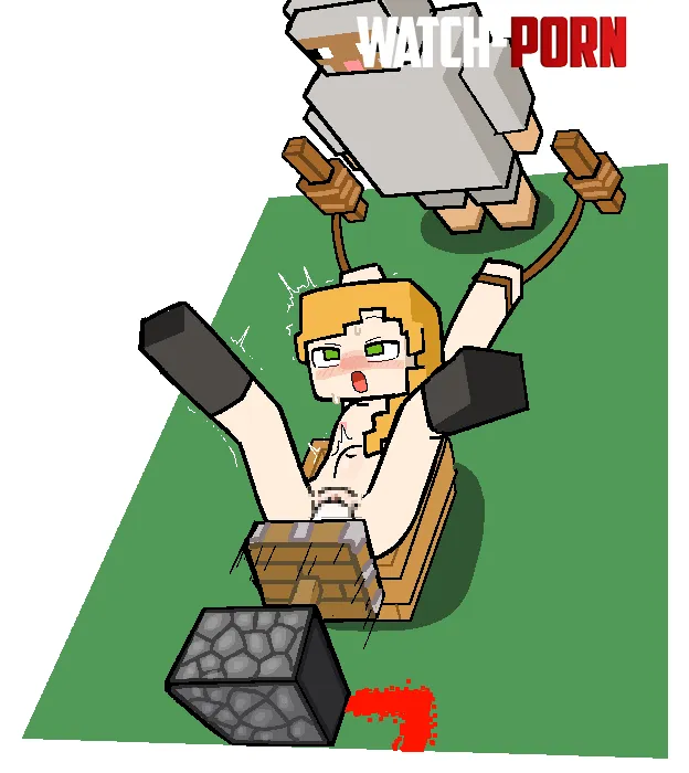 Sheep turns the tables on Alex part 2 (pongpongrun) [Minecraft] by JaidenX_2002