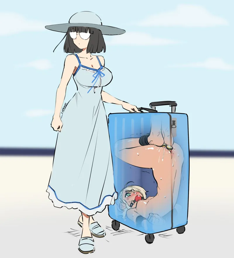 Thumbnail Unveiling Luggage - A hentaibondage Experience by myfriendscantknow