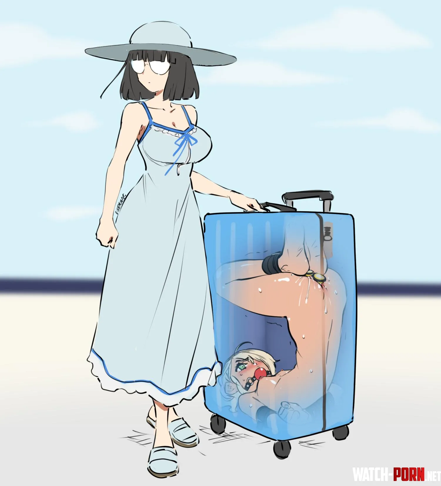 Luggage (Pretzelfan) by myfriendscantknow