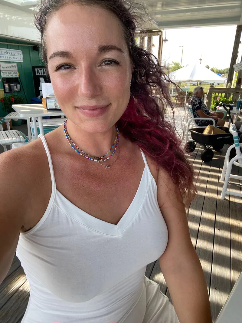 Thumbnail Enjoying the Marina Bar Experience Braless by ElleDelSol