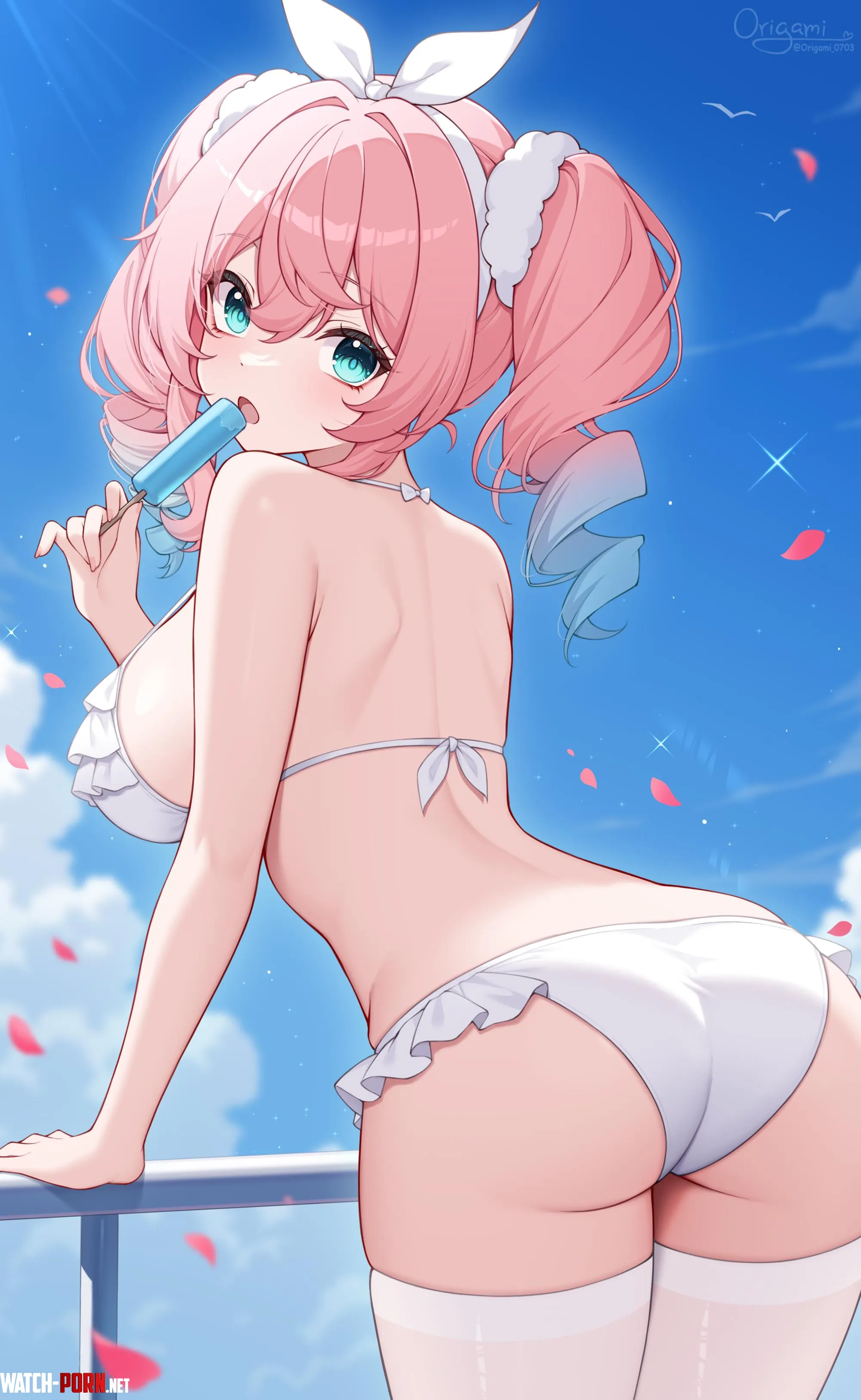 Swimsuit Hyacine by xSaviour_N