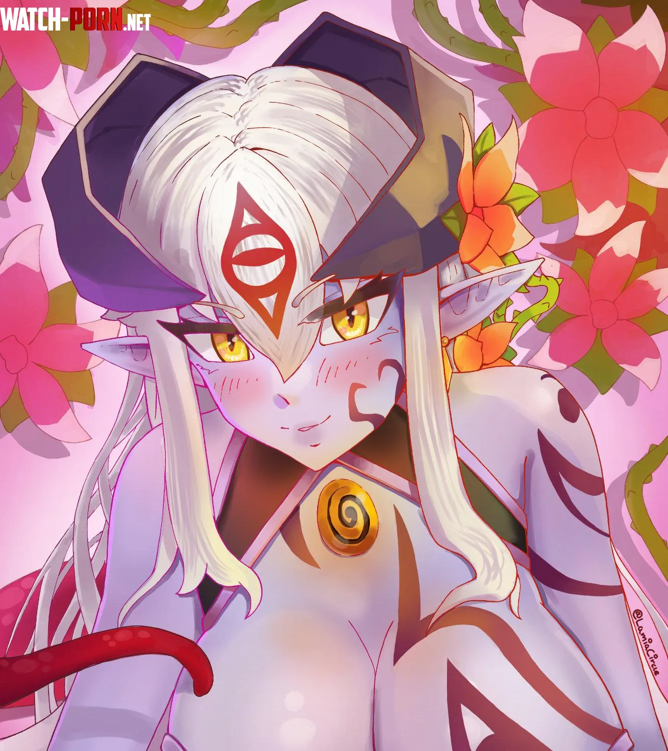 Alipheese fanart (LamiaCircle) by LamiaCircle