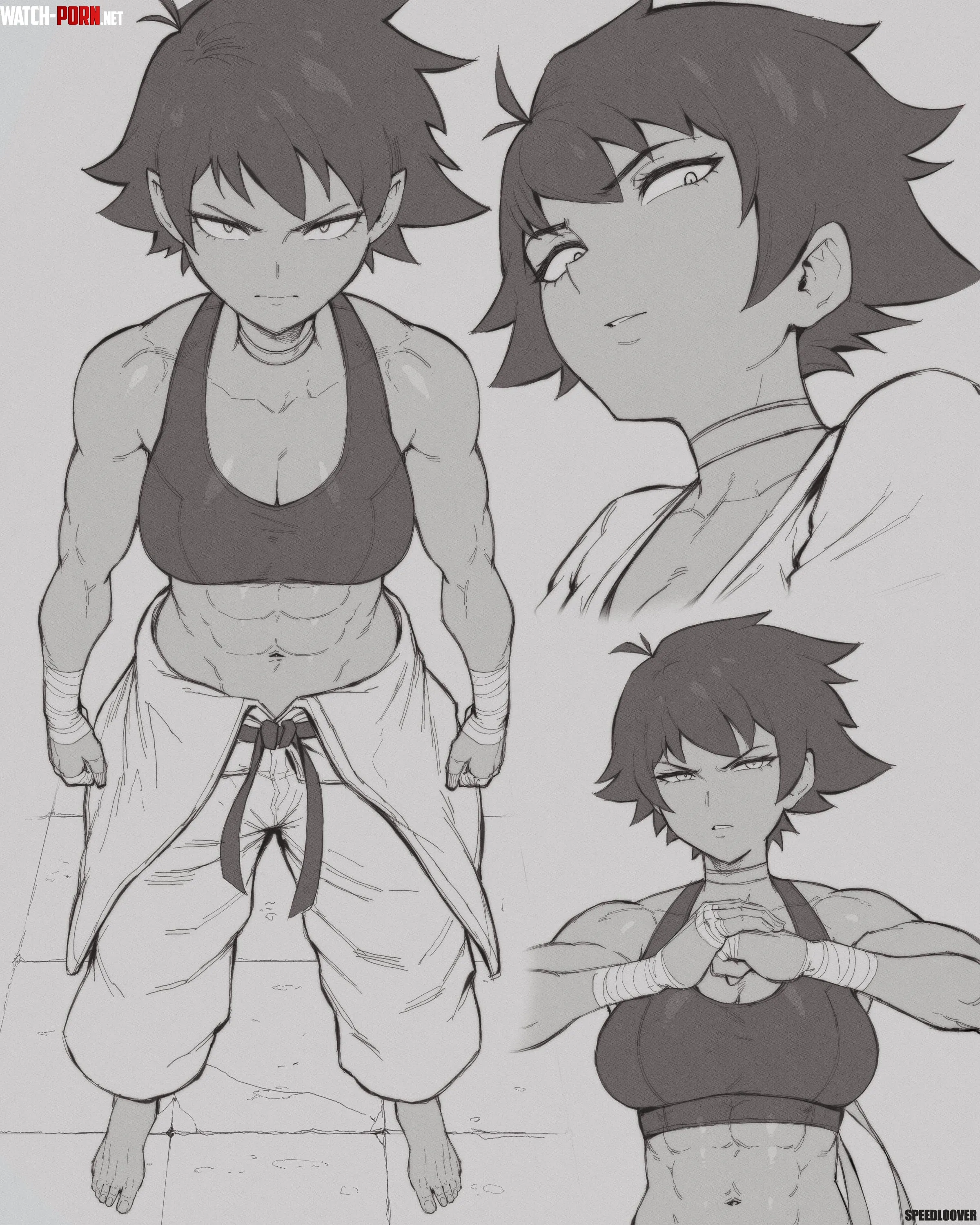 Street Fighter Makoto [SpeedL00ver] by TheTMoneyMan