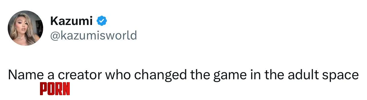 Which pornstars have changed the game and made it what it is today? by LordosisLover