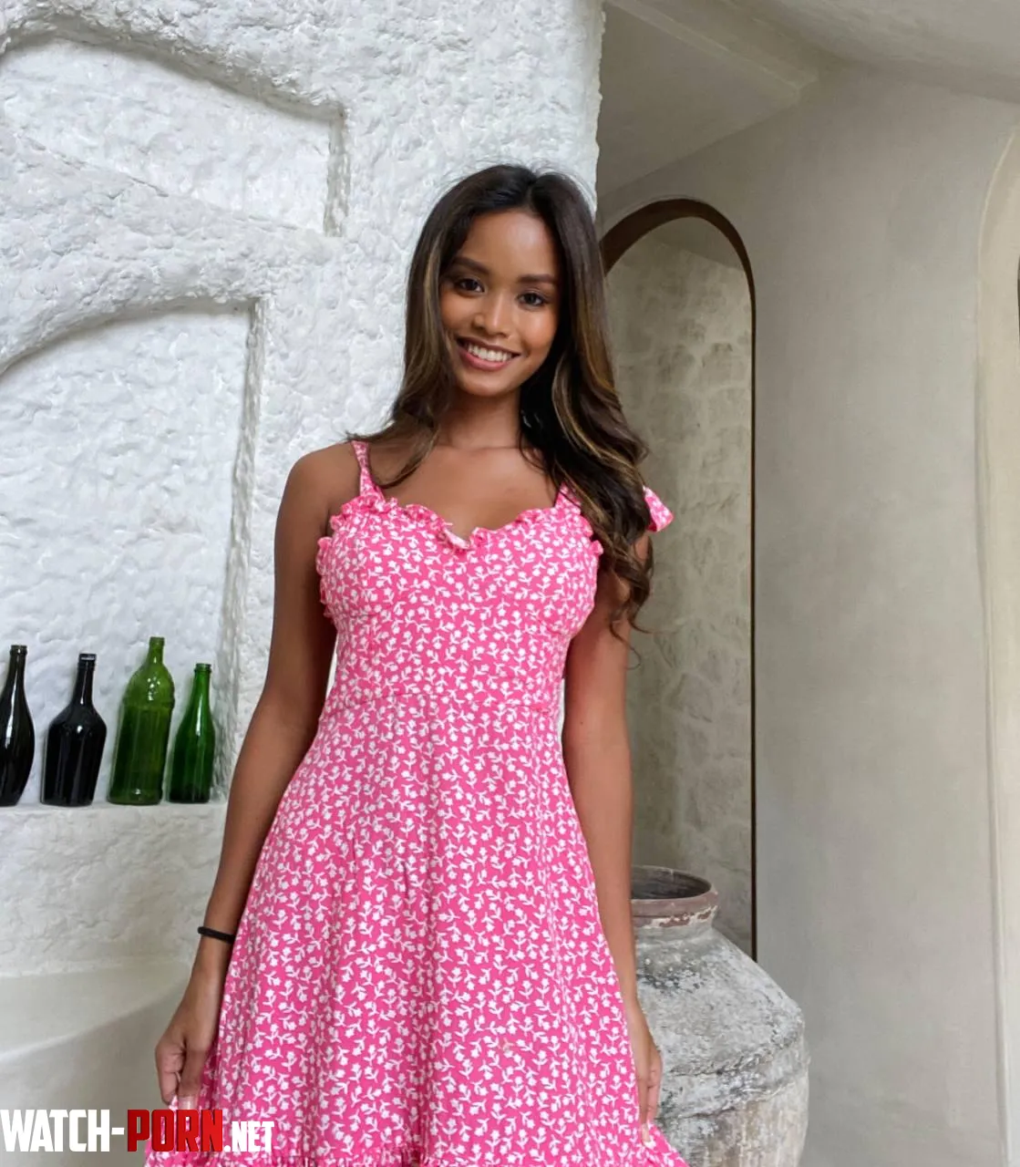 Just happy in this dress by putricinta