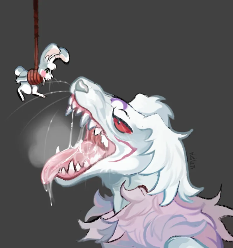 Thumbnail Bonbotones' Art Depicts a Small Vore Snack