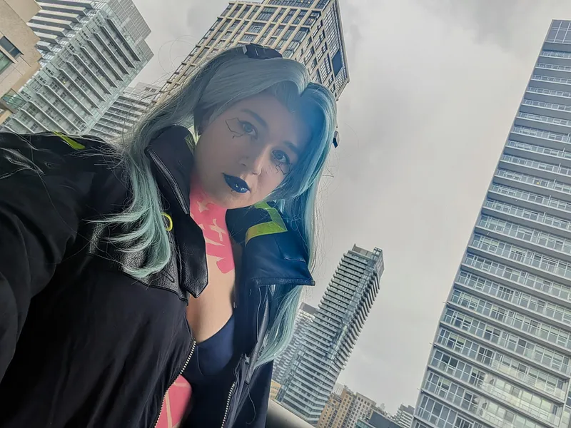 Thumbnail Rebecca from Cyberpunk Edgerunners: A Cosplay Glory by heckneko