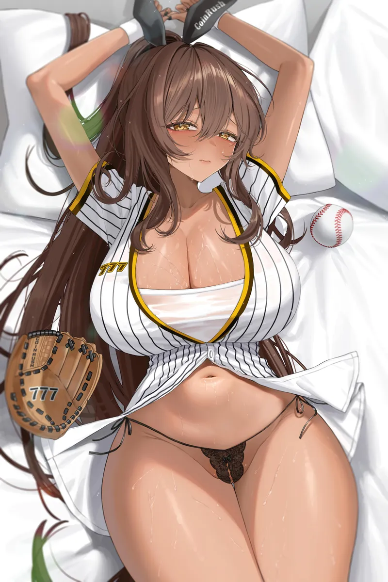 Thumbnail Cheerleader Noir's Vibrant Energy by -Zeneryth- in ecchi