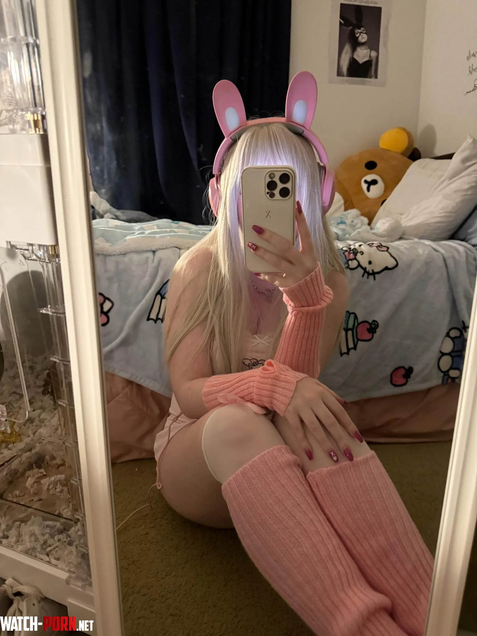 cyber bunny by petiteschoolgirlxo