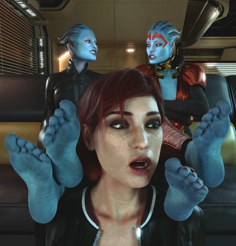Thumbnail ObligationKey7329 Presents Femshep, Samara, and Morinth: Dive into Rule34Feet Content