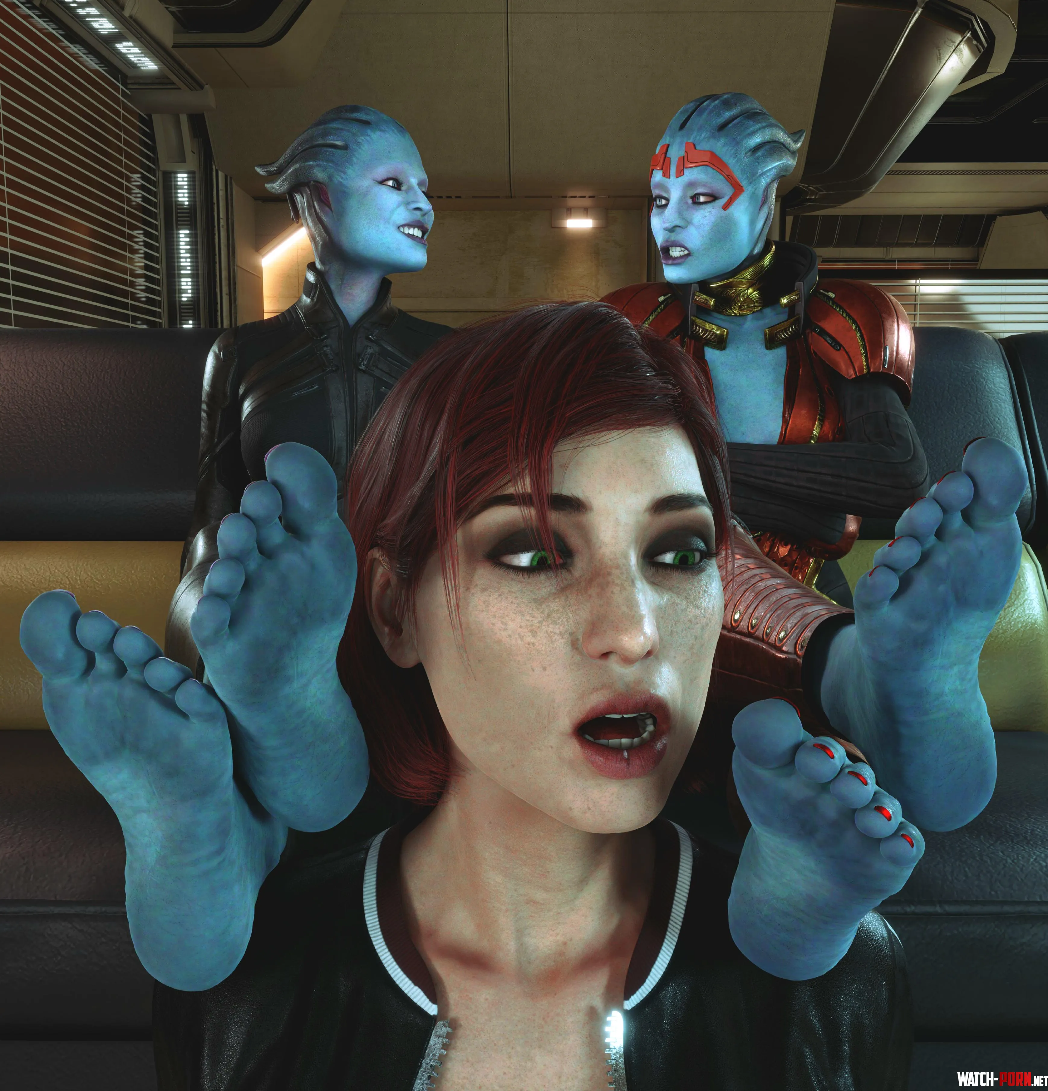 Femshep, Samara and Morinth (Dais1984) by ObligationKey7329