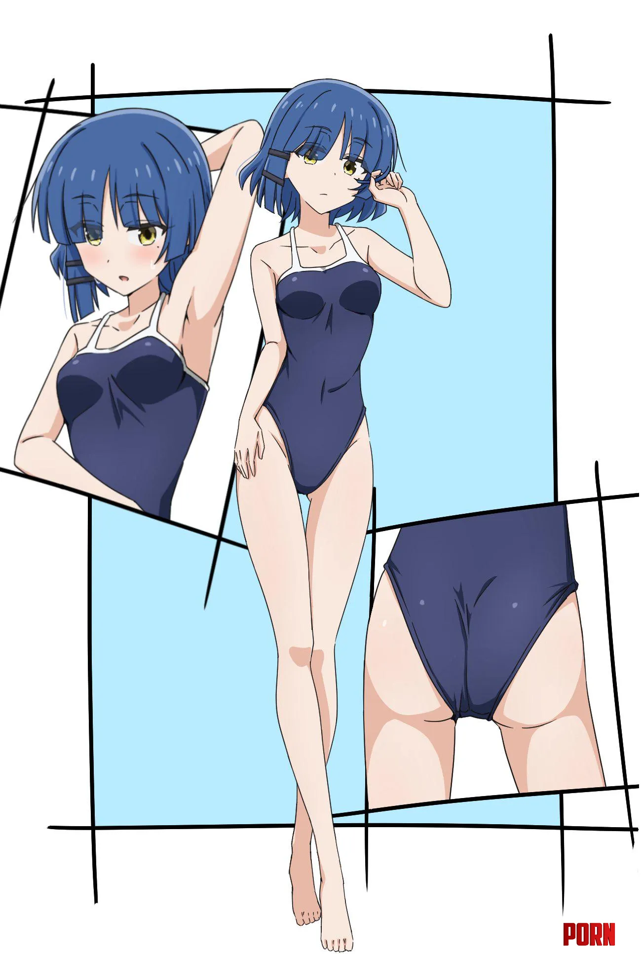 Ryo Yamada Rocking Her School Swimsuit (Bocchi The Rock) by Csxc
