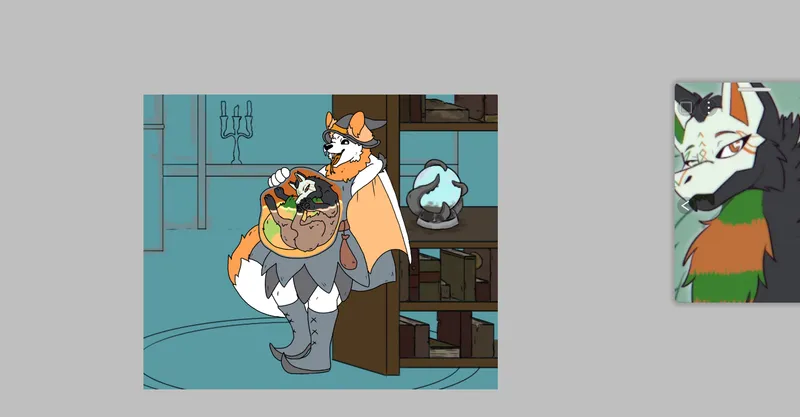 Thumbnail Brave_Pattern_796 Reveals WIP of Latest Commission