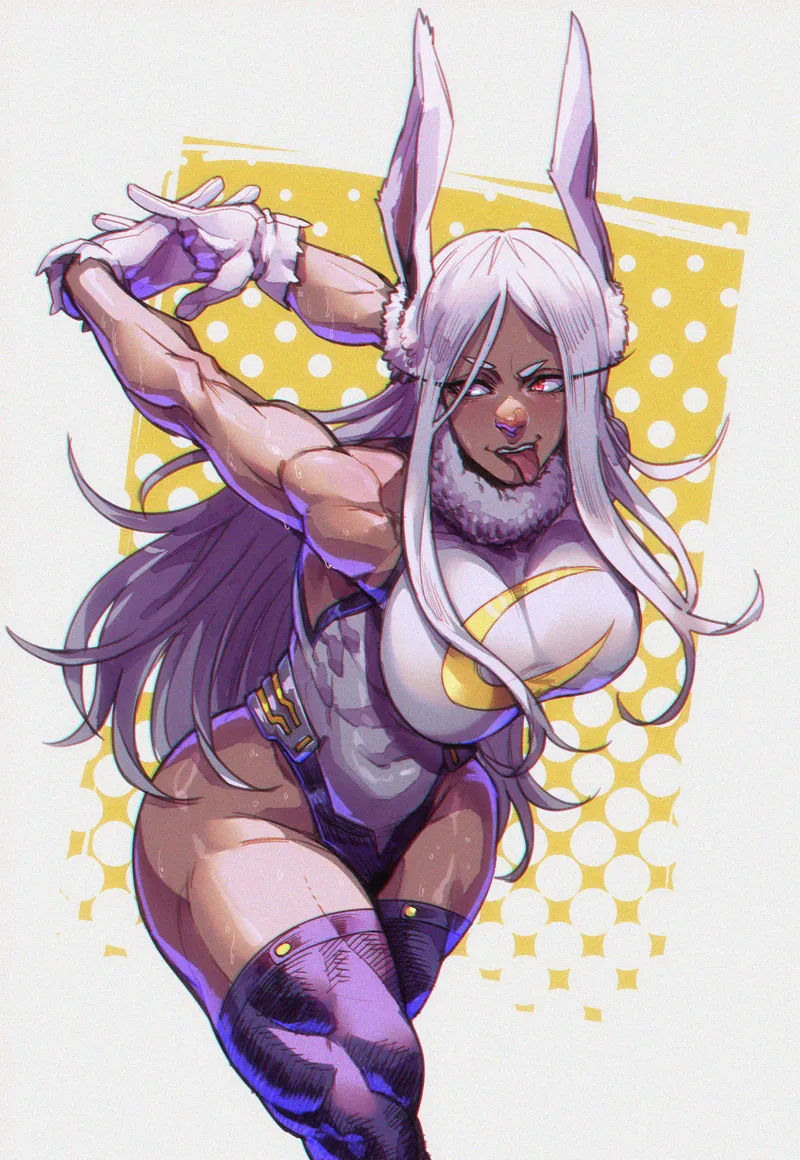 Thumbnail Mirko's Strength by NautyNautilus | Fitdrawngirls Wonder