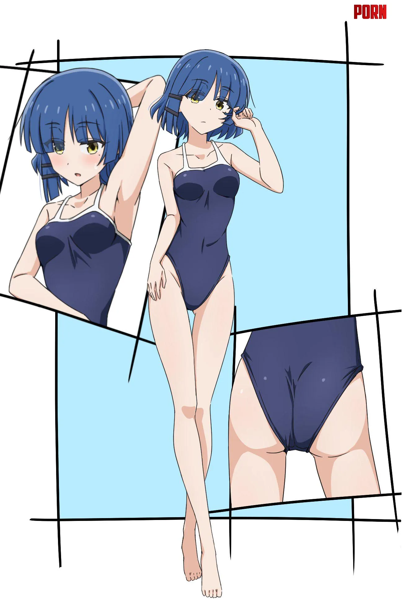 Ryo Yamada Rocking Her School Swimsuit [Bocchi The Rock] by Csxc