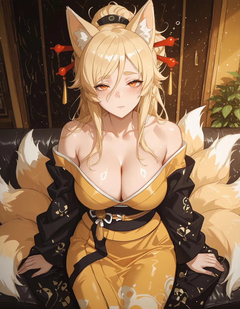 Thumbnail Highschool DxD - Yasaka by Hillvegxn | OppaiLove