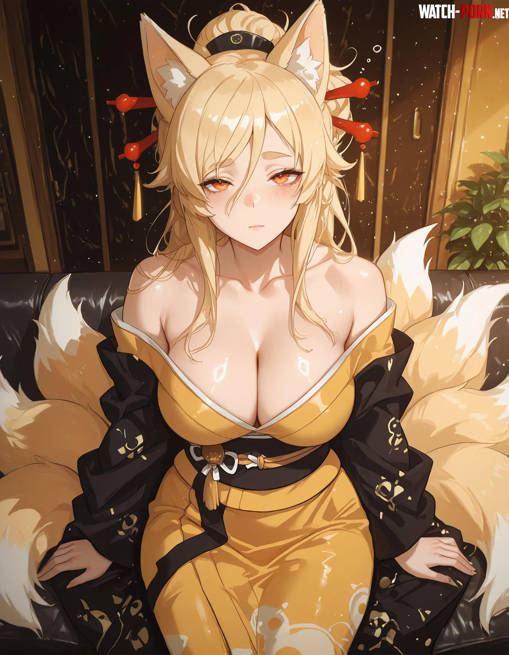 [Highschool DxD] Yasaka (AI) by Hillvegxn