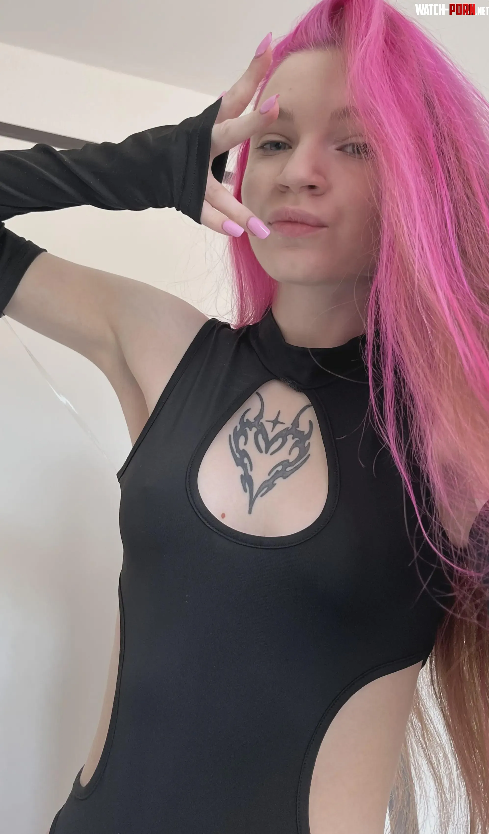 my pale face looks perfect in bodysuit by CosmicGlimpse