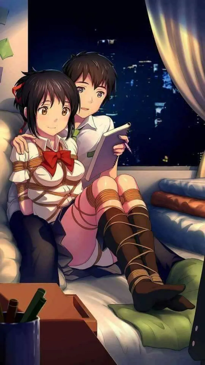 Thumbnail Degenerate-Sir Envisions the Ideal First Date: 'Add a Blindfold and Gag!' in Hentaibondage