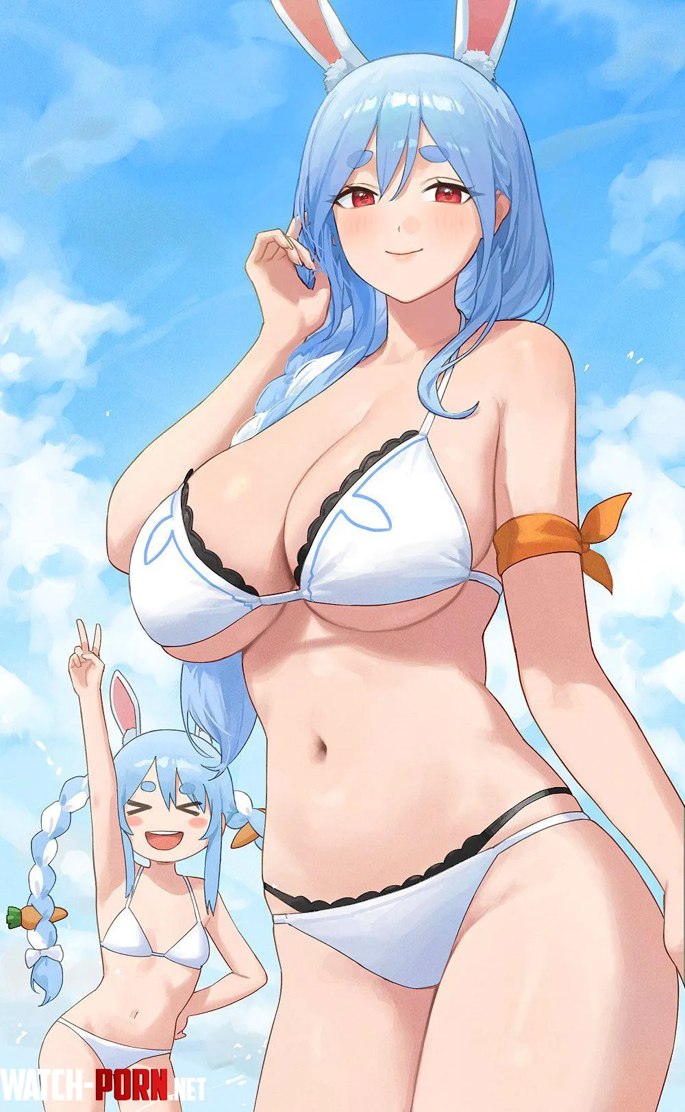 Summer Pekora and PekoMama [Hololive] by A_MASSIVE_PERVERT
