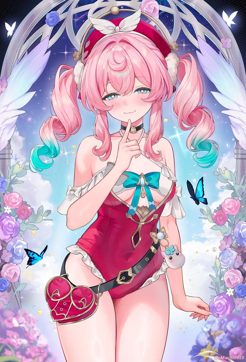 Thumbnail Swimsuit Hyacine: xSaviour_N's Flawless Representation | thighdeology
