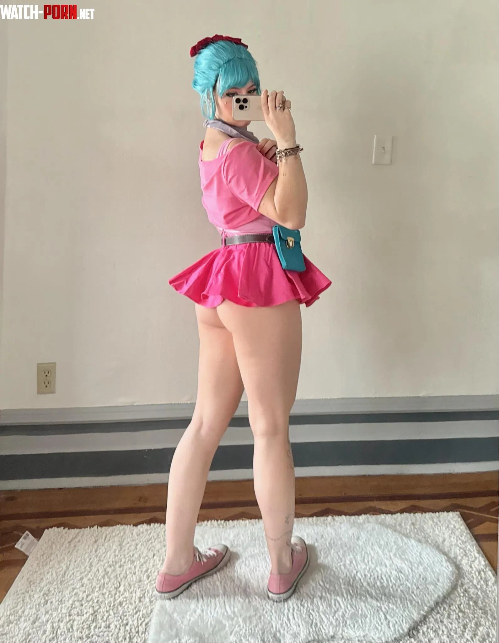 my Bulma cosplay (Rae) [DBZ] by elexirrrr
