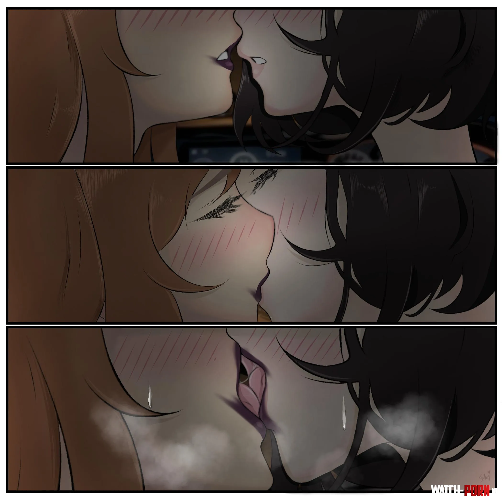 Hatsumi X Akane [original] by SherbertAble934