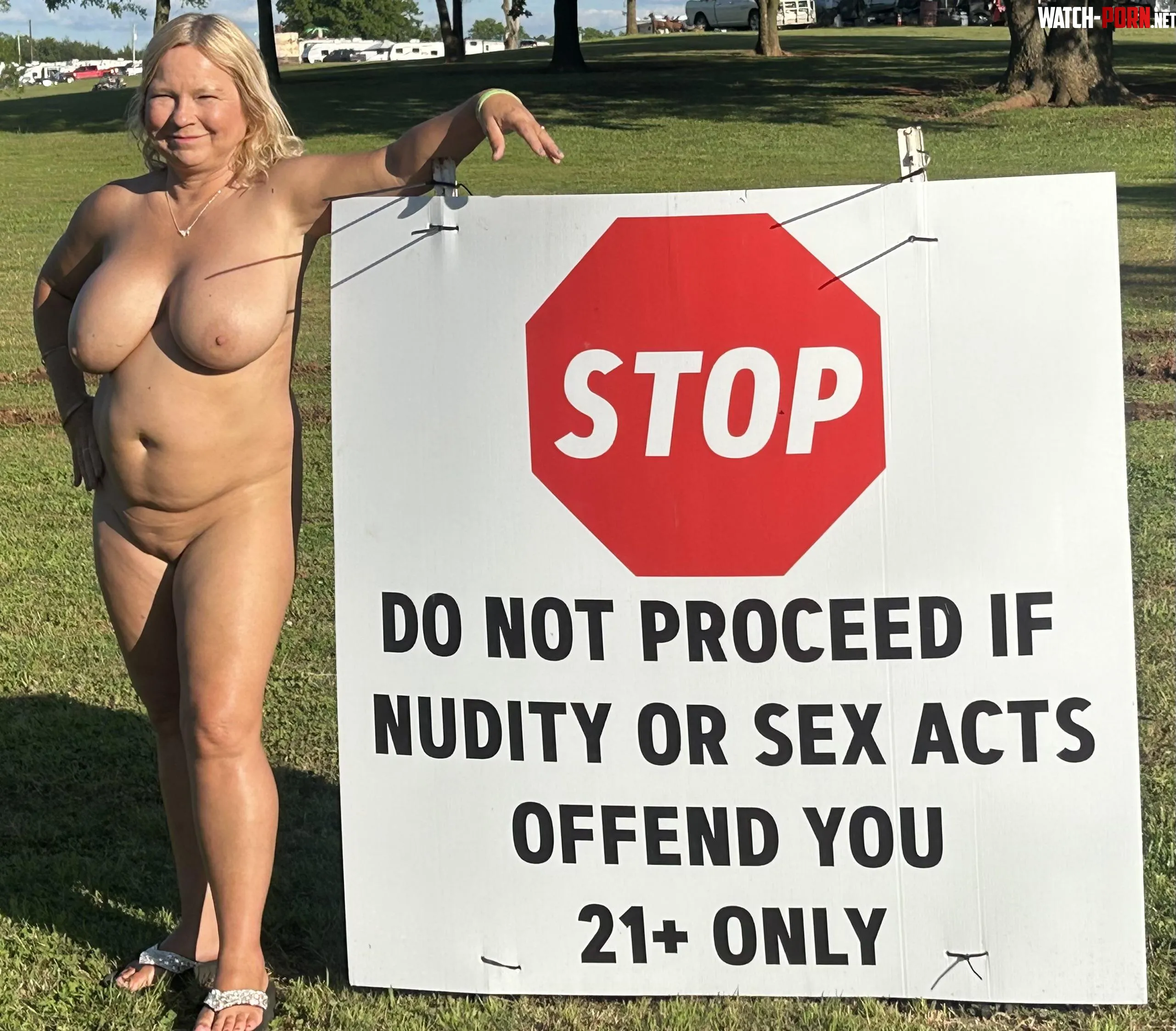 You’re not offended, are you? 56f by okiemom1969