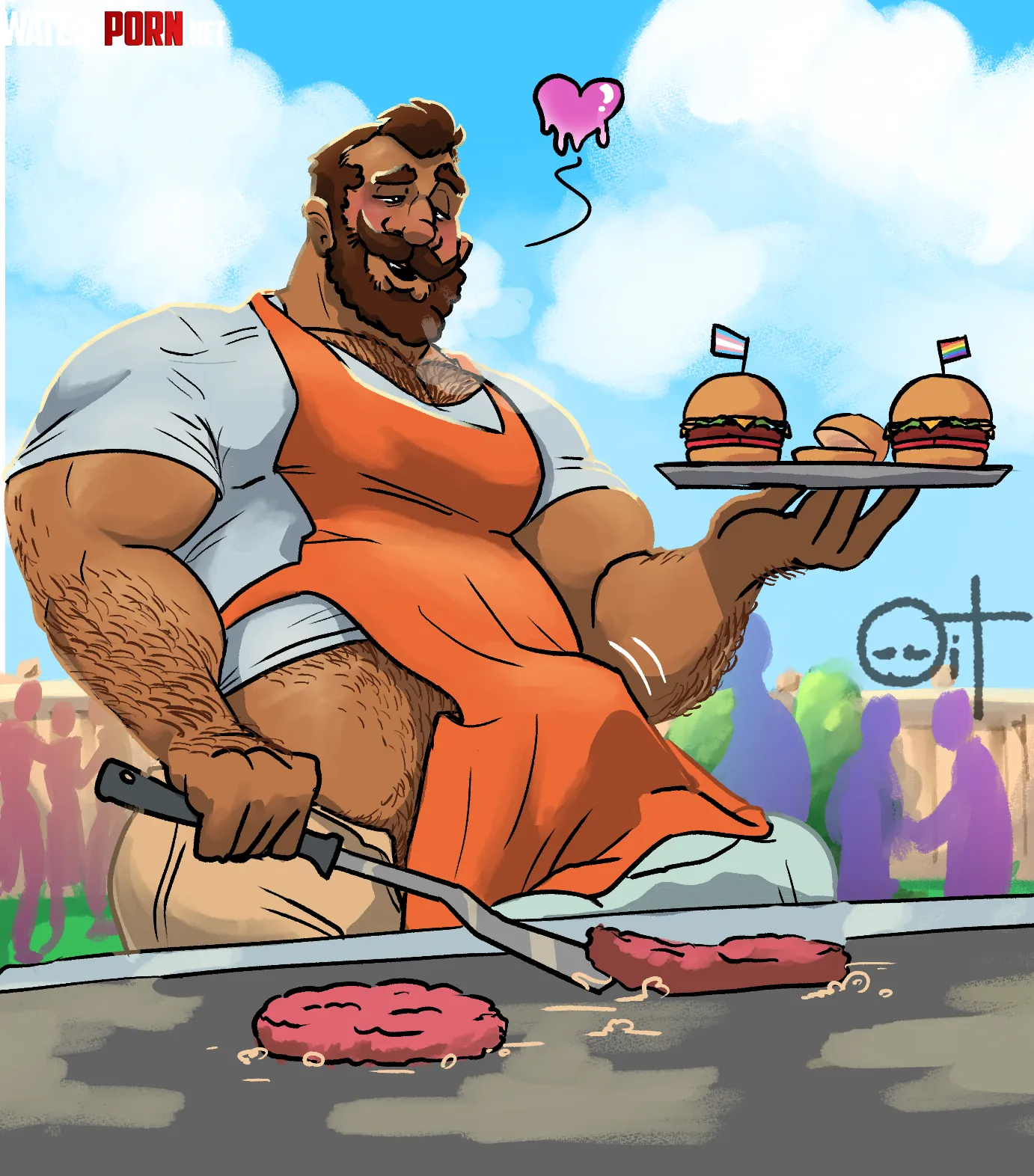 It's June! You know what that means - go help a BBQ dad out. [OC] by OtterInTraining