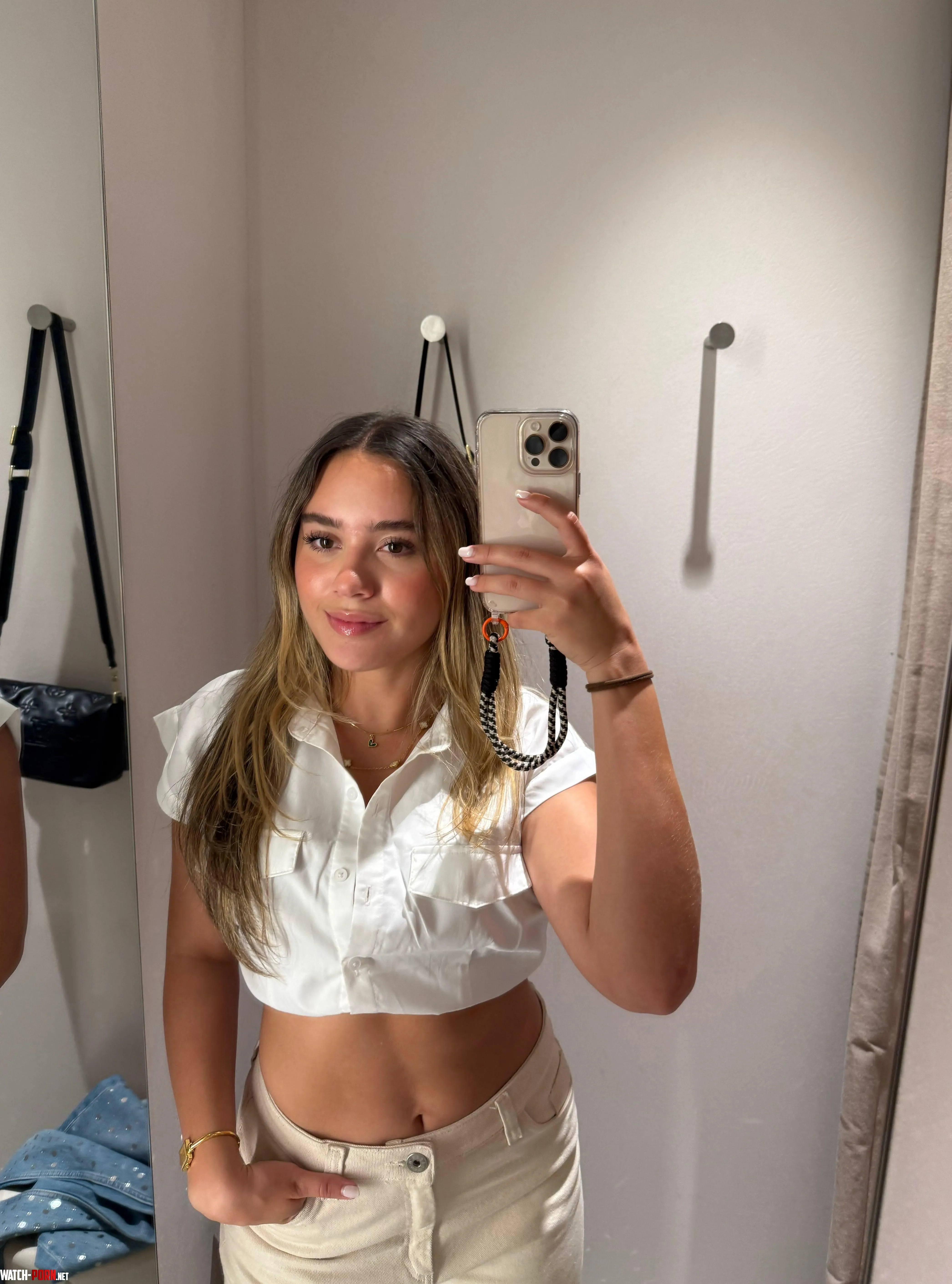am i cute in my croptop by SabrinaZest41