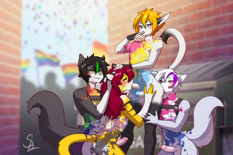 Thumbnail Celebrate Pride in Style - Happy Pride by CustmomInky