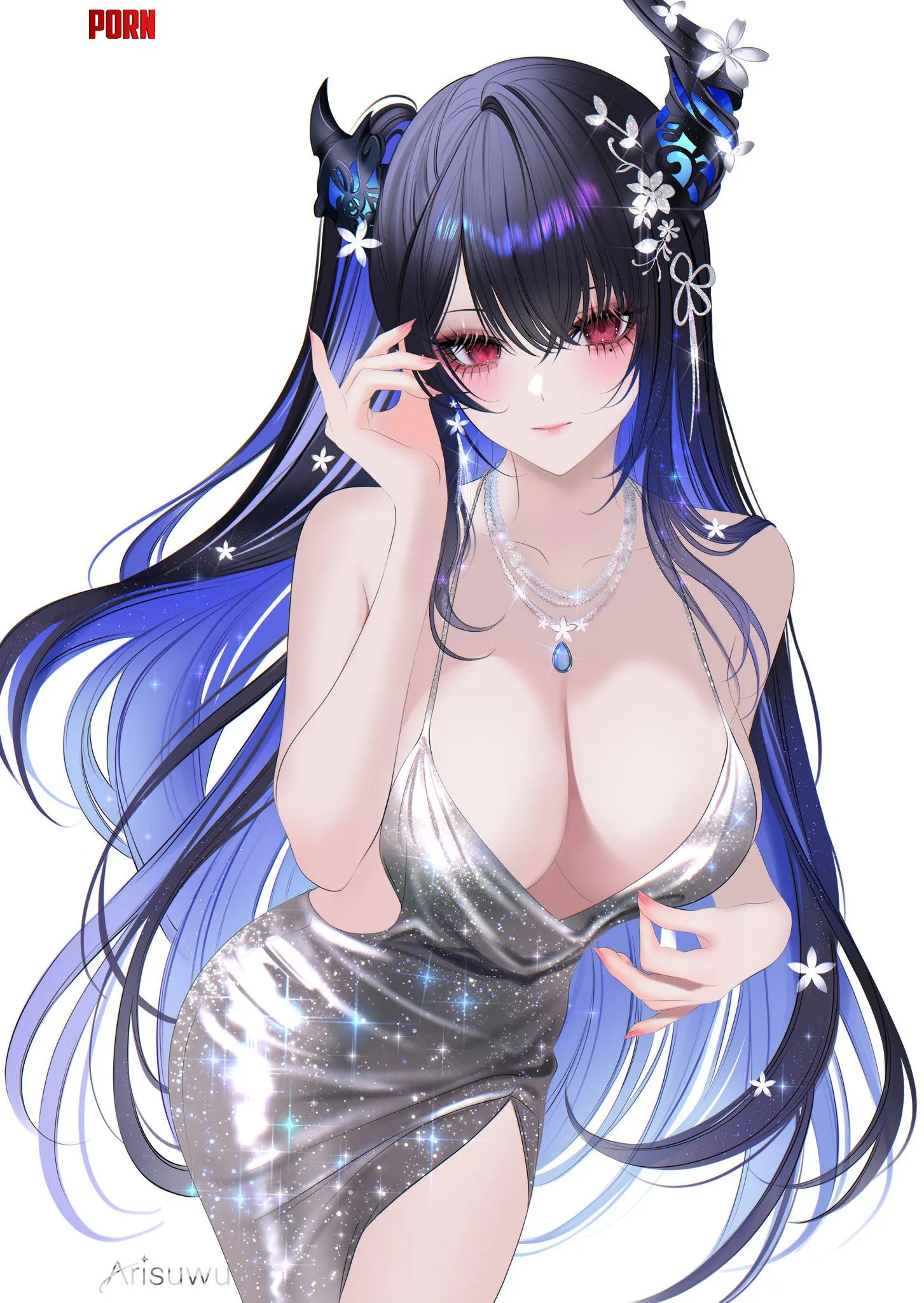 Nerissa Ravencroft for evening event (Arisuwu) [Hololive] by elegantloveglimmer