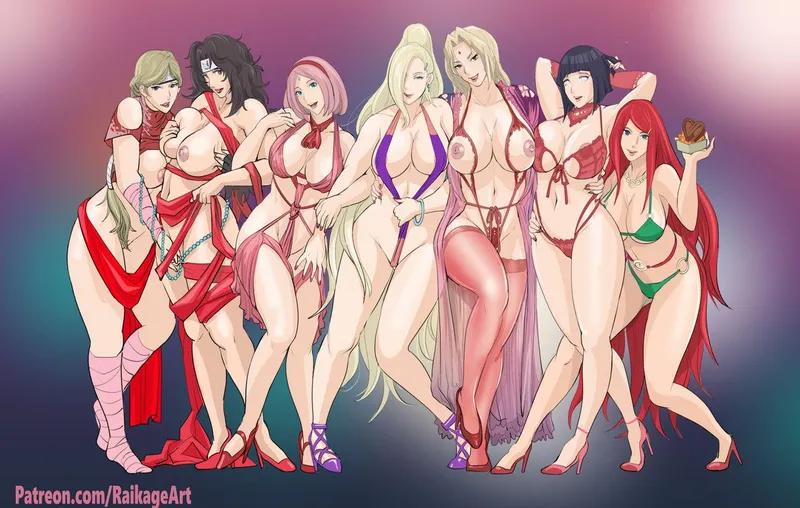 Thumbnail Naruto Hentai: Hinata, Sakura, Tsunade, Ino, and More by MaskedFanaticX