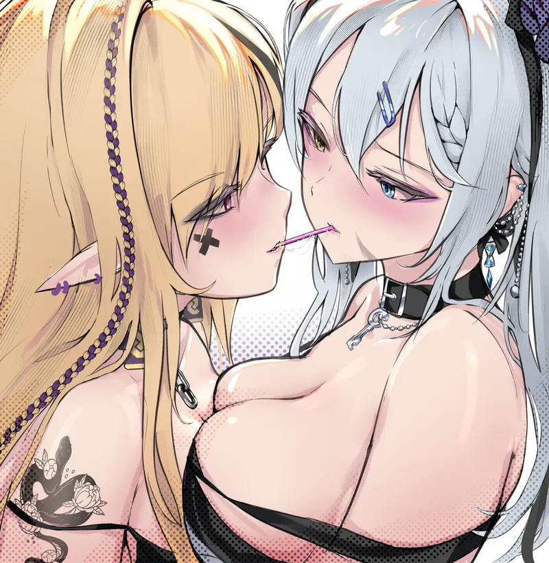 Thumbnail Enjoy Sharing a Snack by Keyokku | Author: forde56 in OppaiLove
