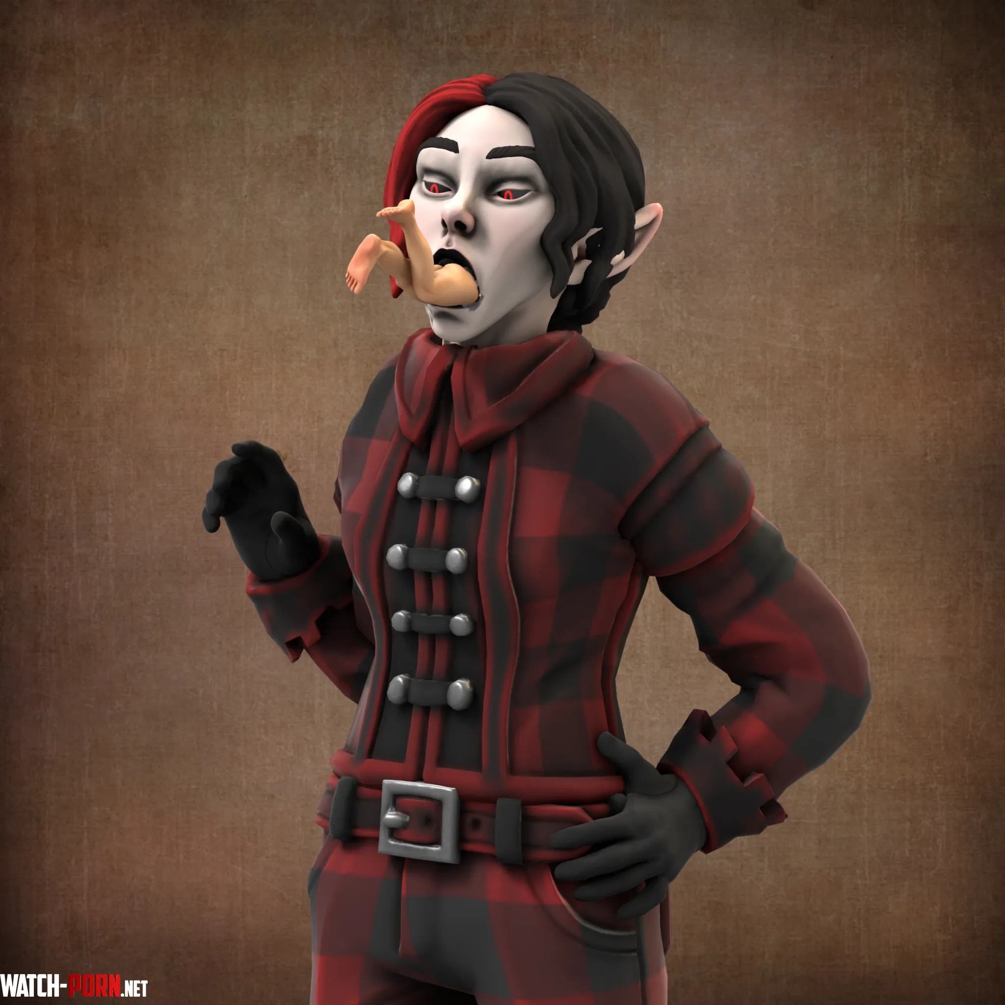 {Image}{OC} I decided to get a little silly in Heroforge by Melodic-Wave3220
