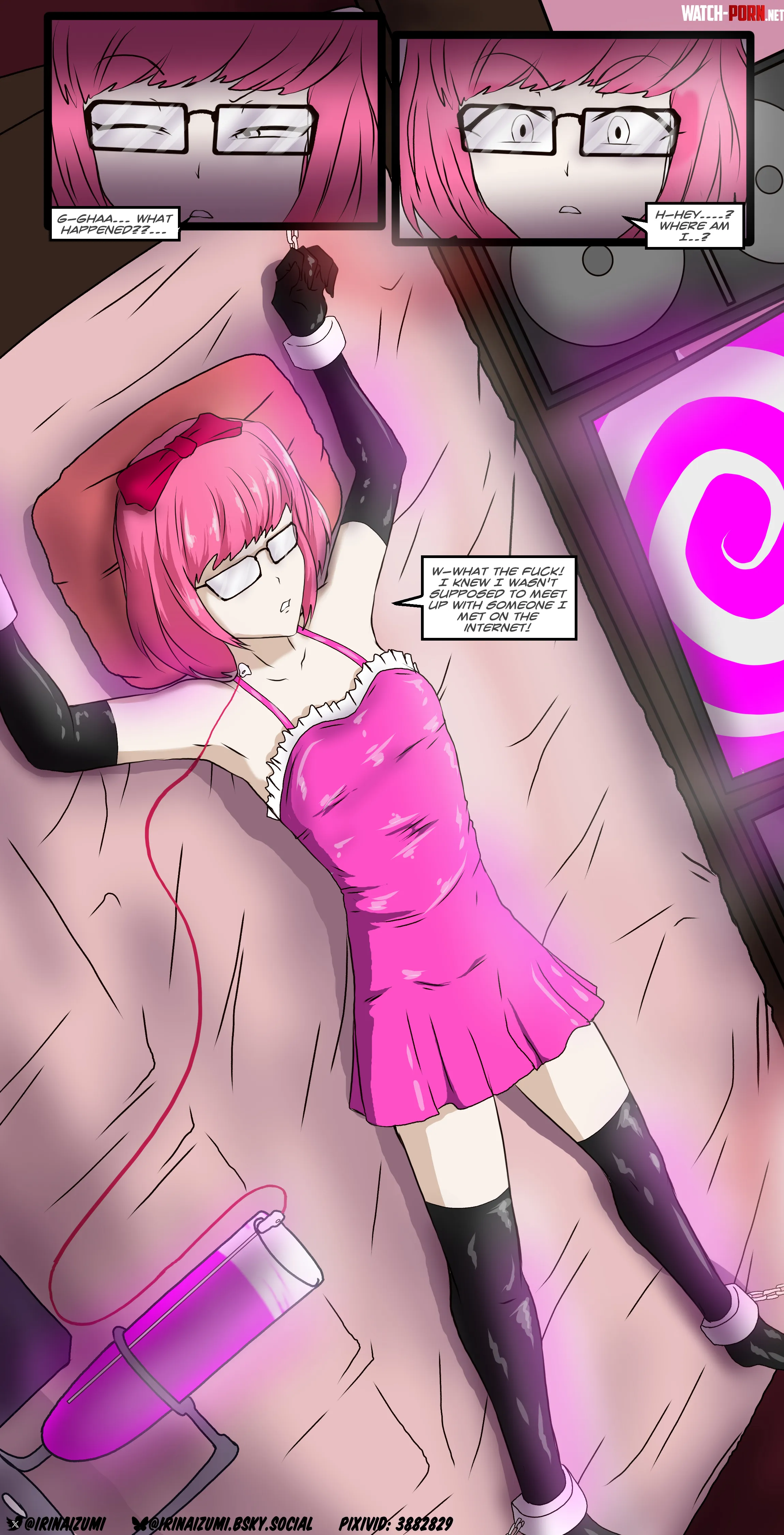 Boy meets girl online and falls into her trap (he is transformed into a girl and then into her doll) by LoudContract2700